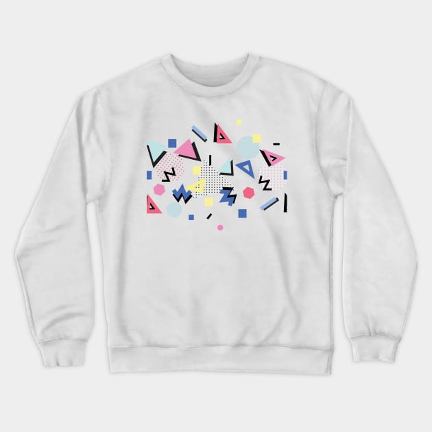 Memphis Style Crewneck Sweatshirt by NJORDUR